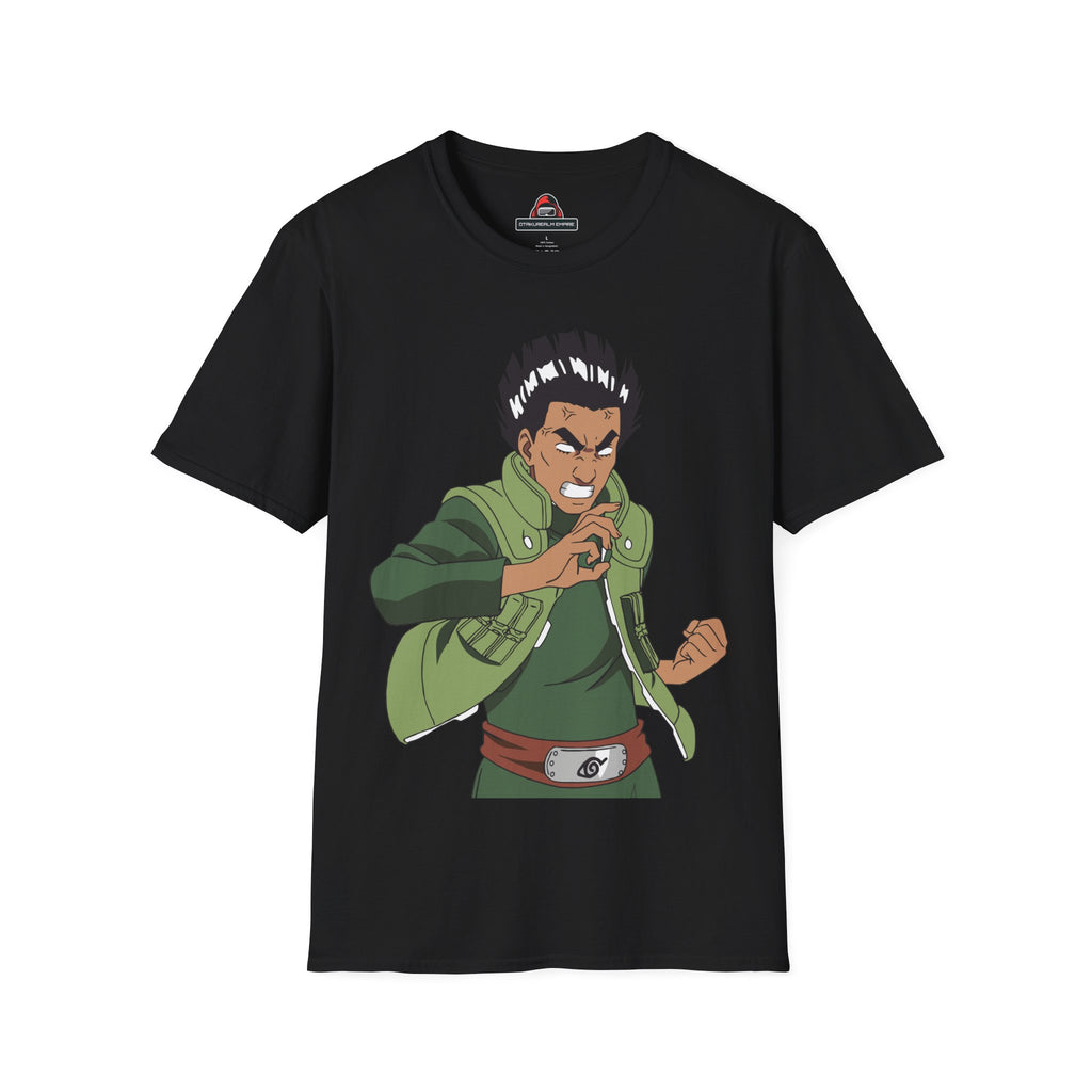 Anime Might Guy T-Shirt – Taijutsu Master Graphic Tee