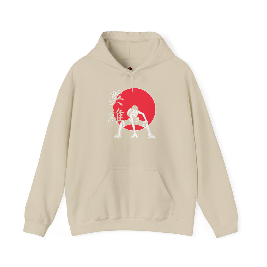 Luffy "The Hero of the Pirates" - Hooded Sweatshirt