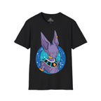 Cosmic Destroyer Anime T-Shirt – Purple Deity Graphic Tee