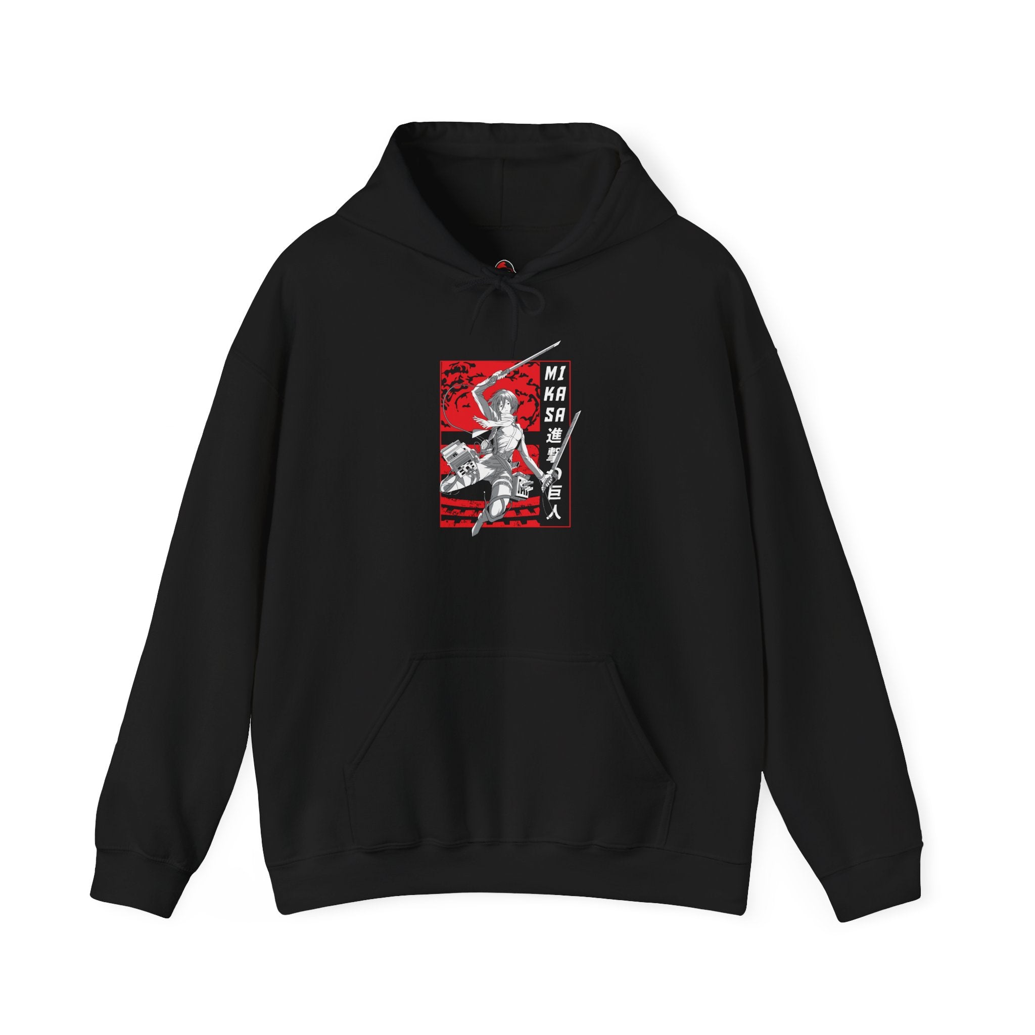 Mikasa The Unwavering Blade - Hooded Sweatshirt