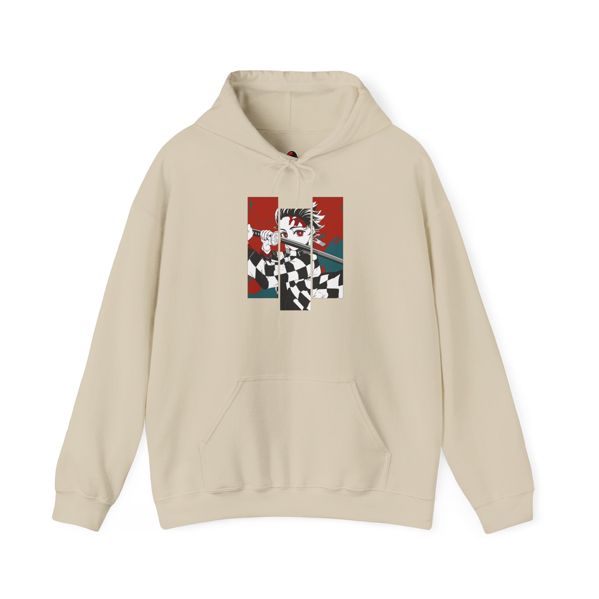 The Checkered Blade: Tanjiro's Quest - Hooded Sweatshirt