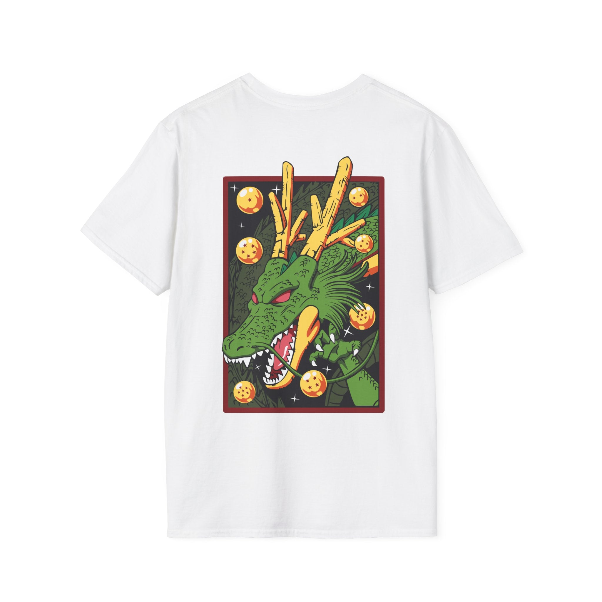 Legendary Dragon Anime T-Shirt – Mystic Dragon Ball Back Print Graphic Tee