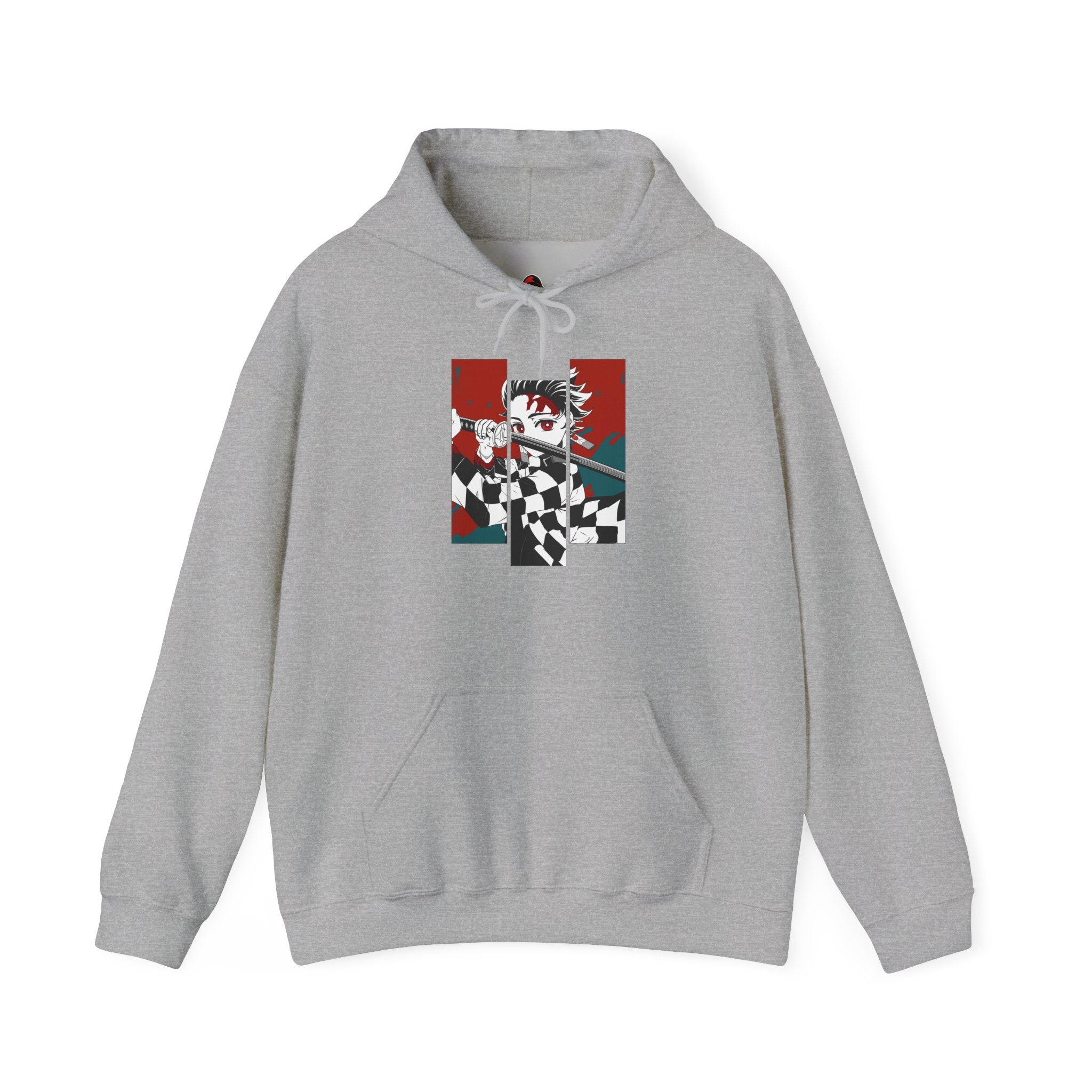 The Checkered Blade: Tanjiro's Quest - Hooded Sweatshirt