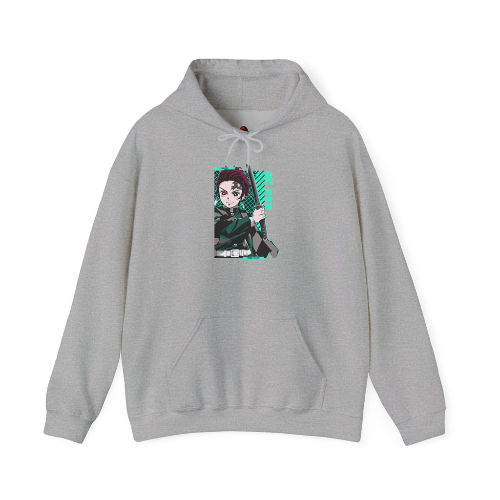 The Water and The Sun: Tanjiro's Blade - Hooded Sweatshirt
