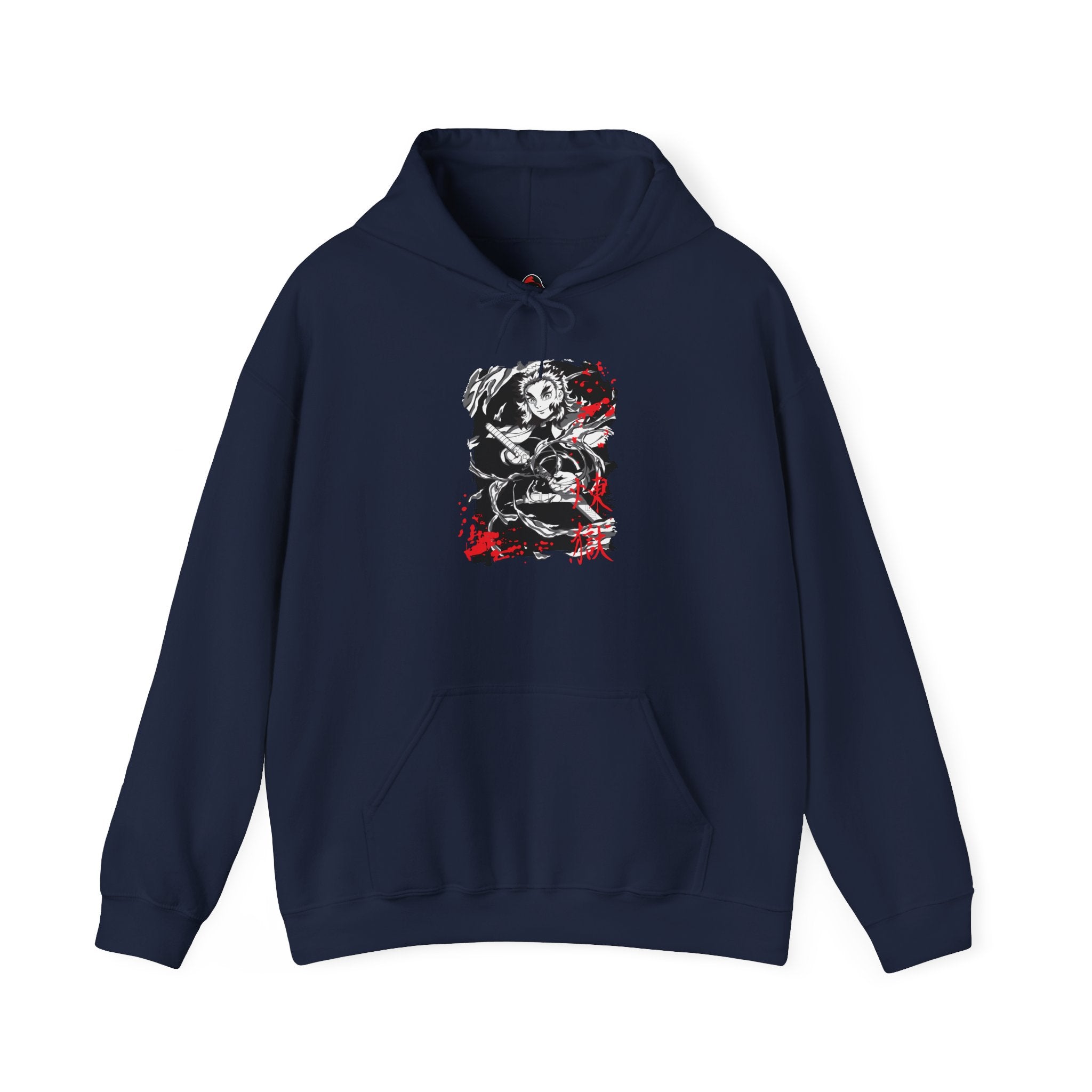 Rengoku's Will A Flame Against the Darkness - Hooded Sweatshirt