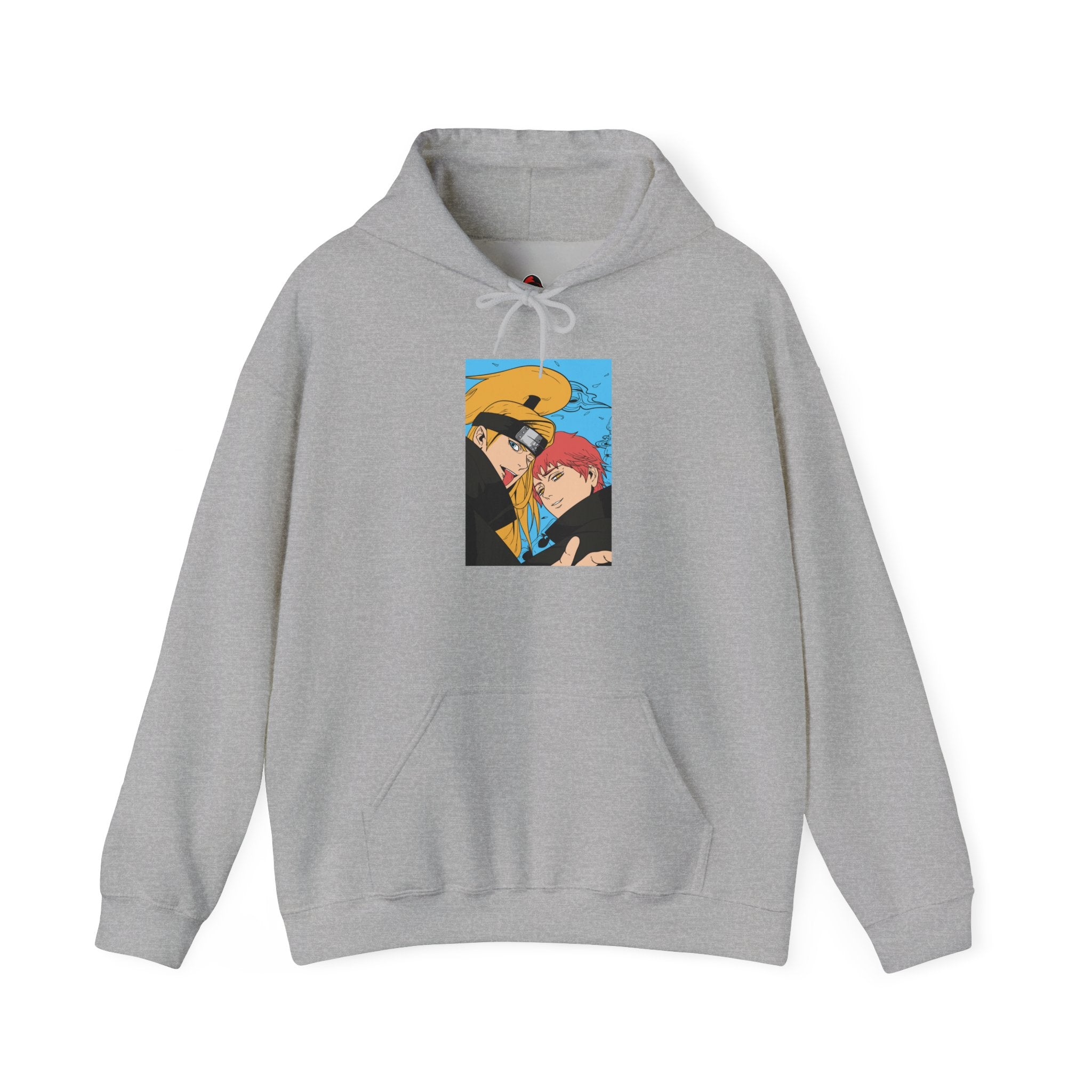 Naruto Akatsuki Deidara and Sasori - Hooded Sweatshirt