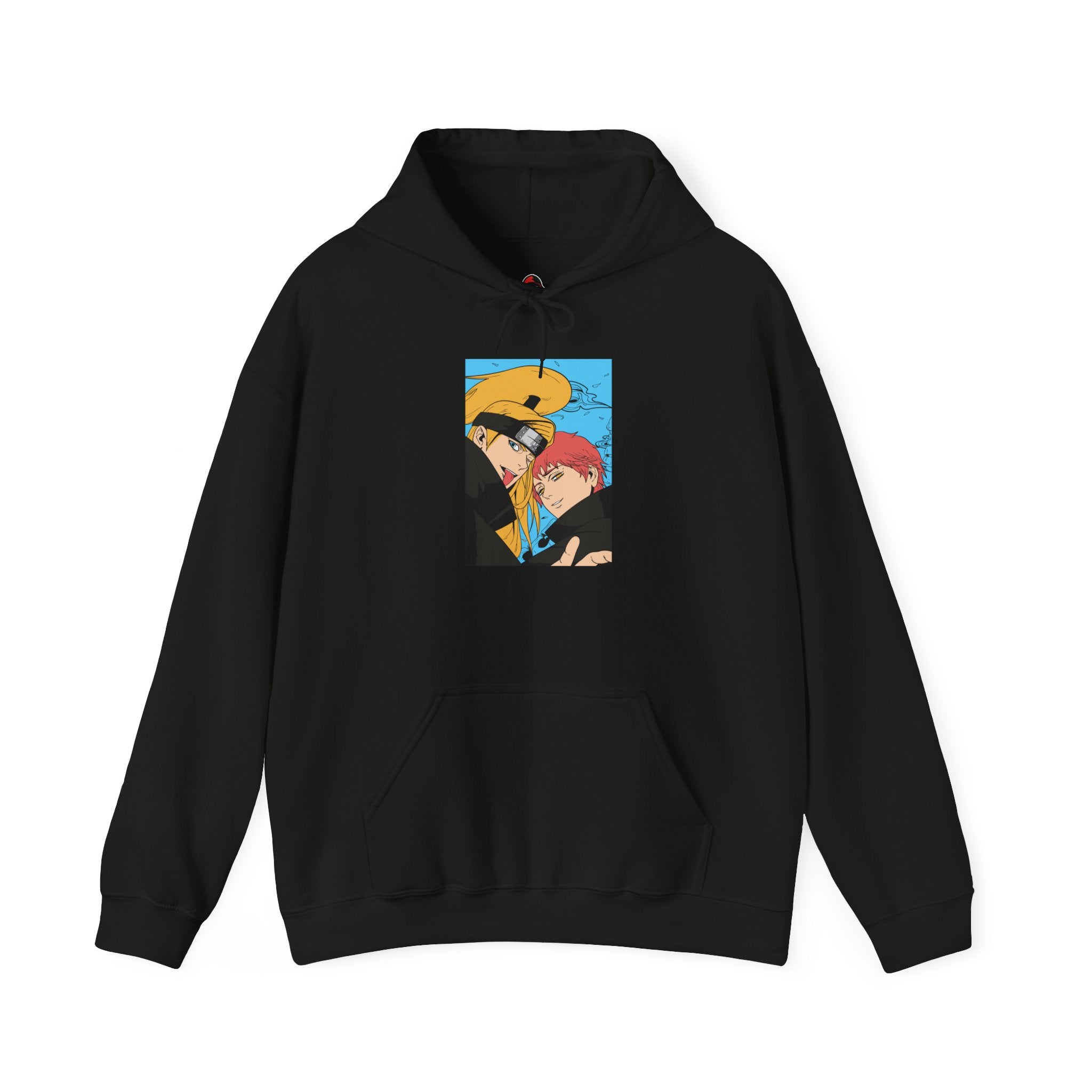 Naruto Akatsuki Deidara and Sasori - Hooded Sweatshirt