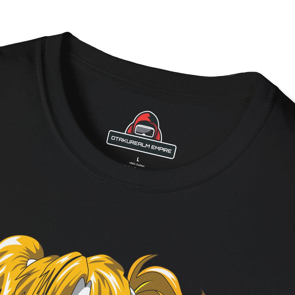 Anime Jutsu T-Shirt – Mischievous Ninja Back Print Graphic Tee
