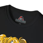 Anime Jutsu T-Shirt – Mischievous Ninja Back Print Graphic Tee