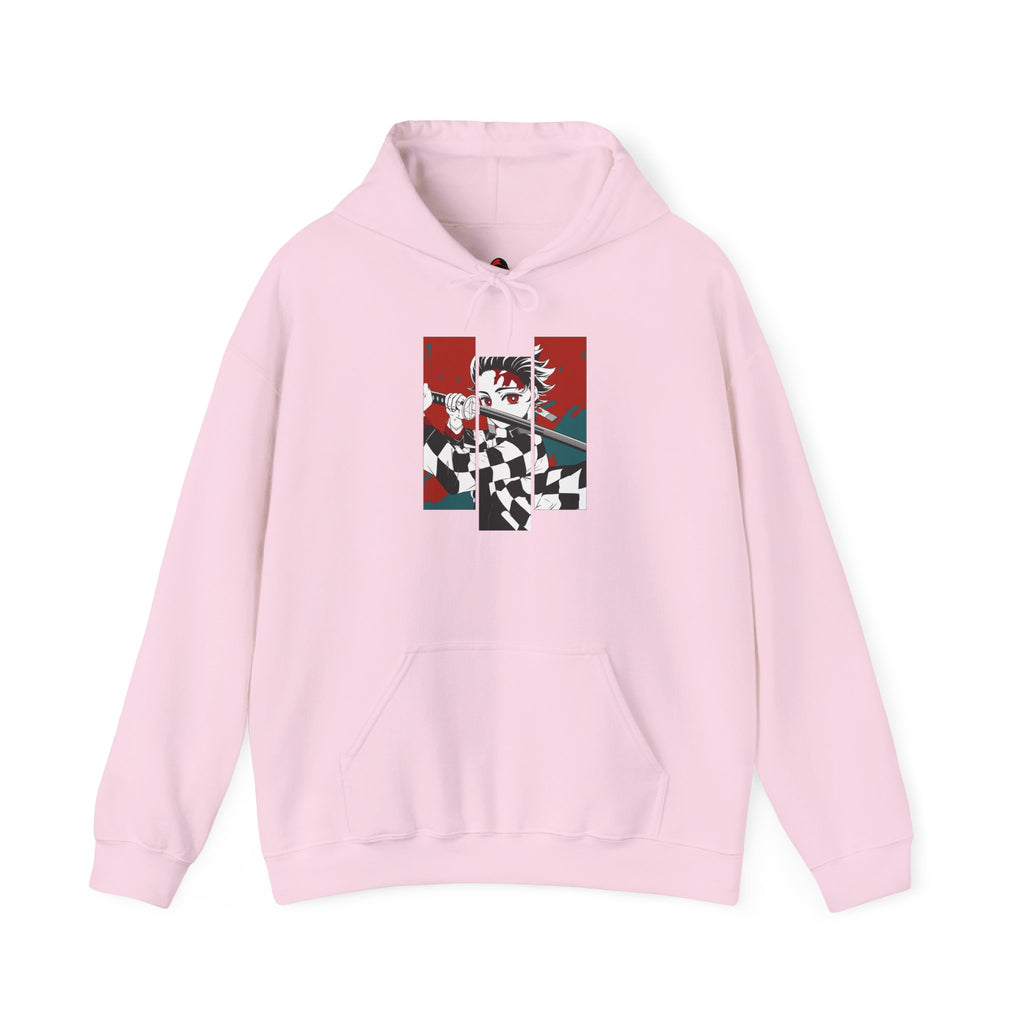 The Checkered Blade: Tanjiro's Quest - Hooded Sweatshirt