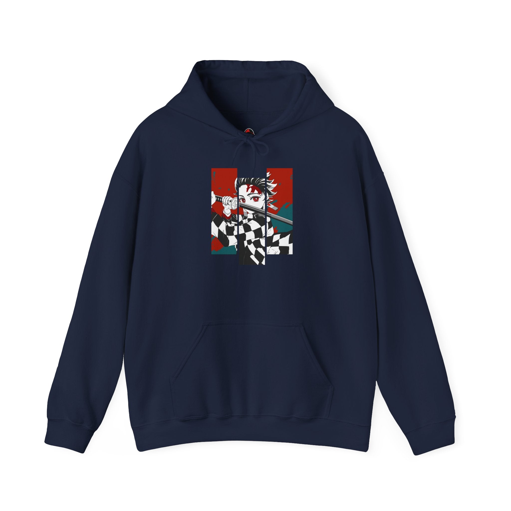 The Checkered Blade: Tanjiro's Quest - Hooded Sweatshirt