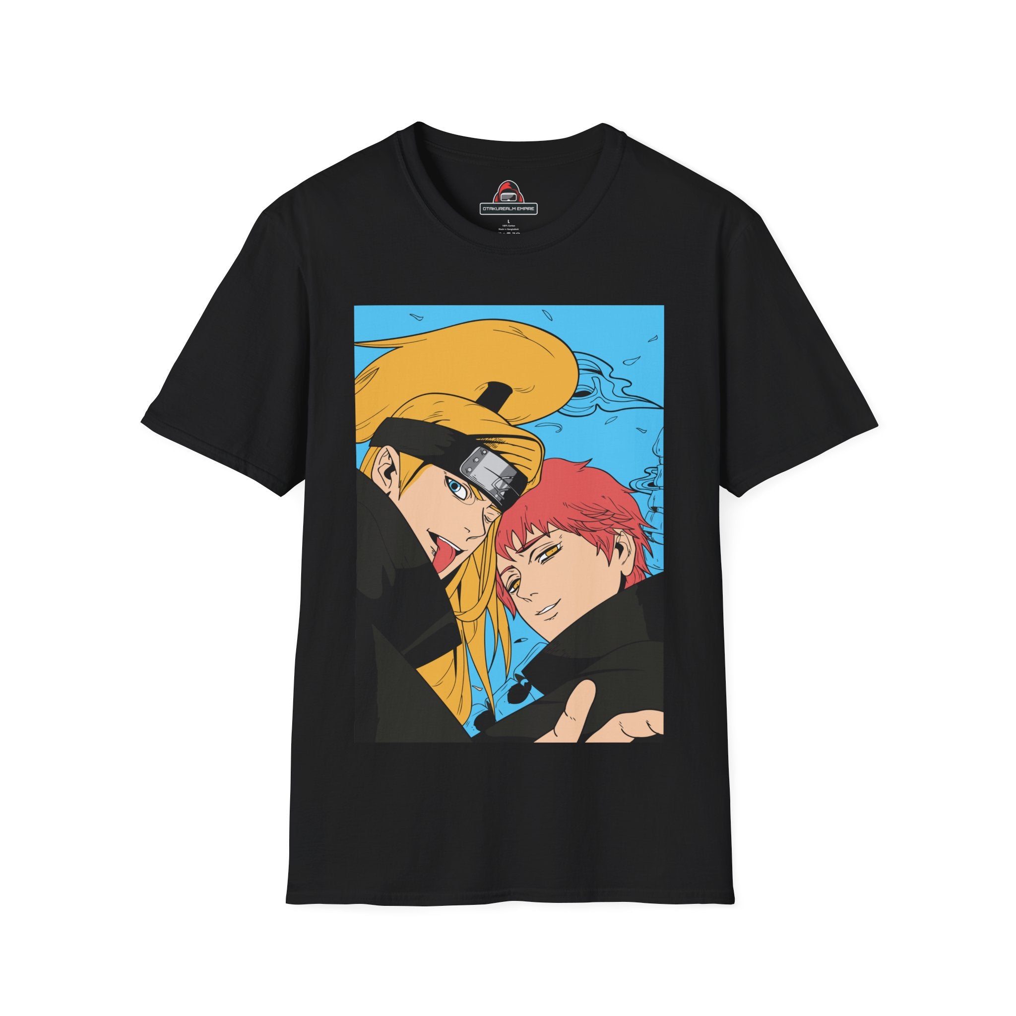 Anime Akatsuki Duo T-Shirt – Rogue Shinobi Graphic Tee