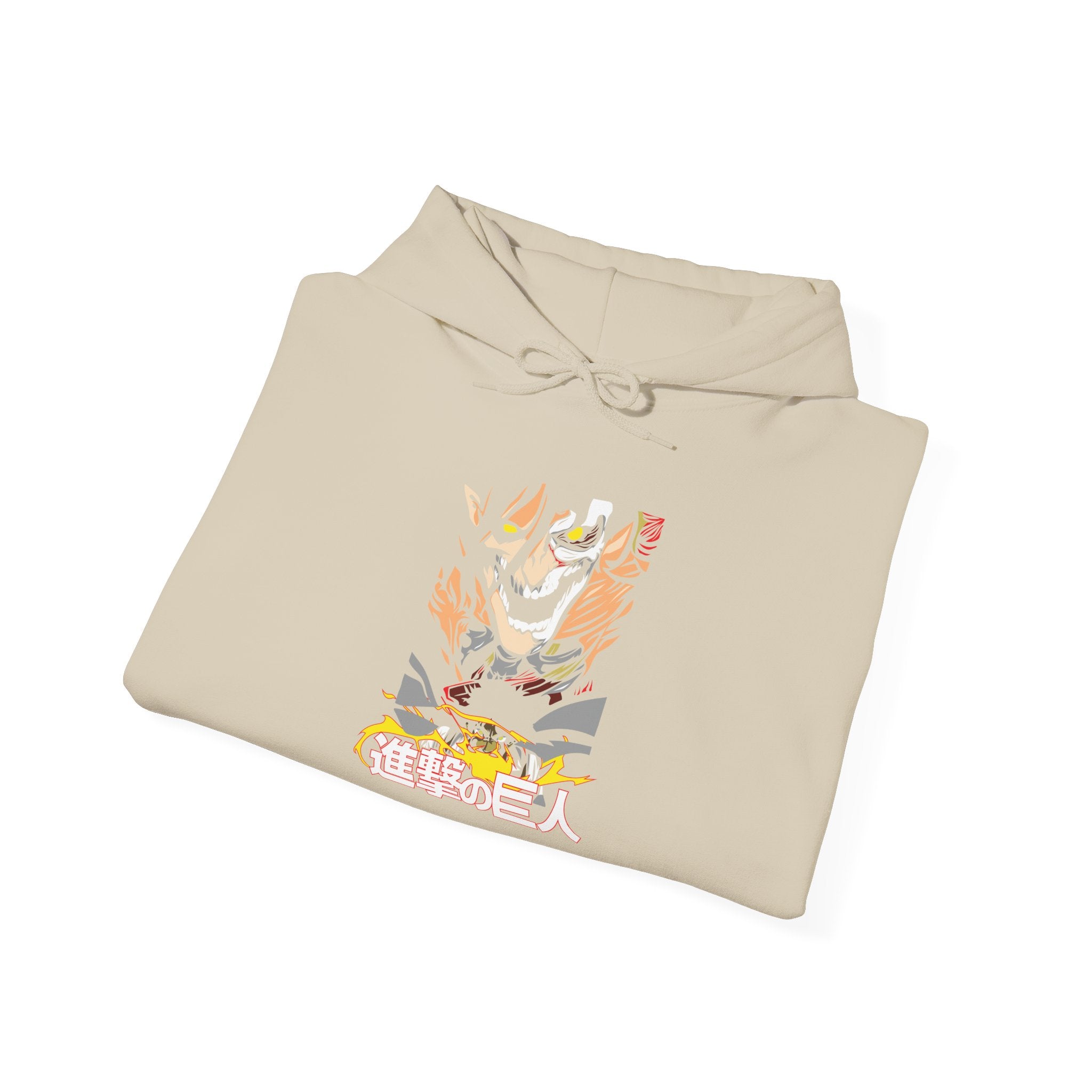 Eren The Flame of Vengeance - Hooded Sweatshirt