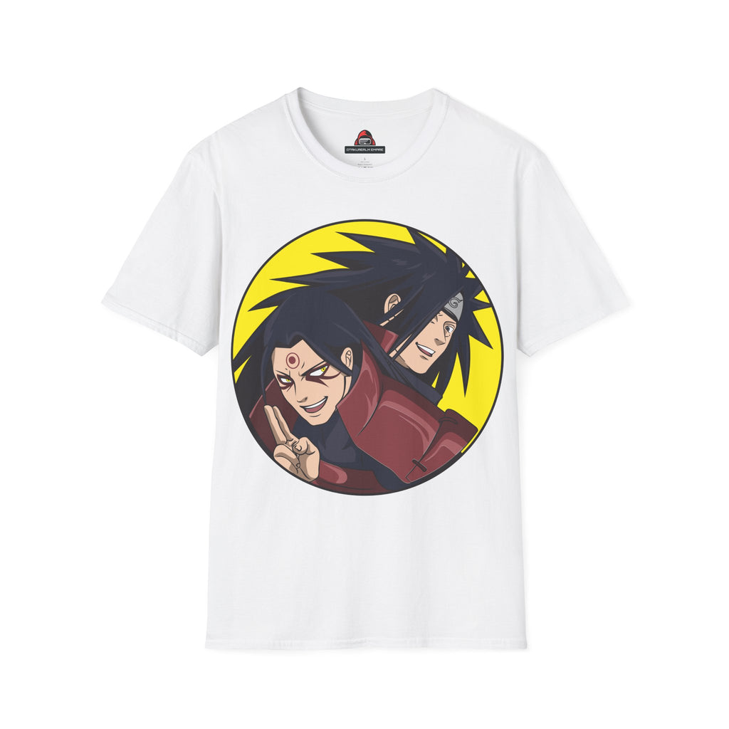 Anime Legendary Rivals T-Shirt – Madara & Hashirama Graphic Tee