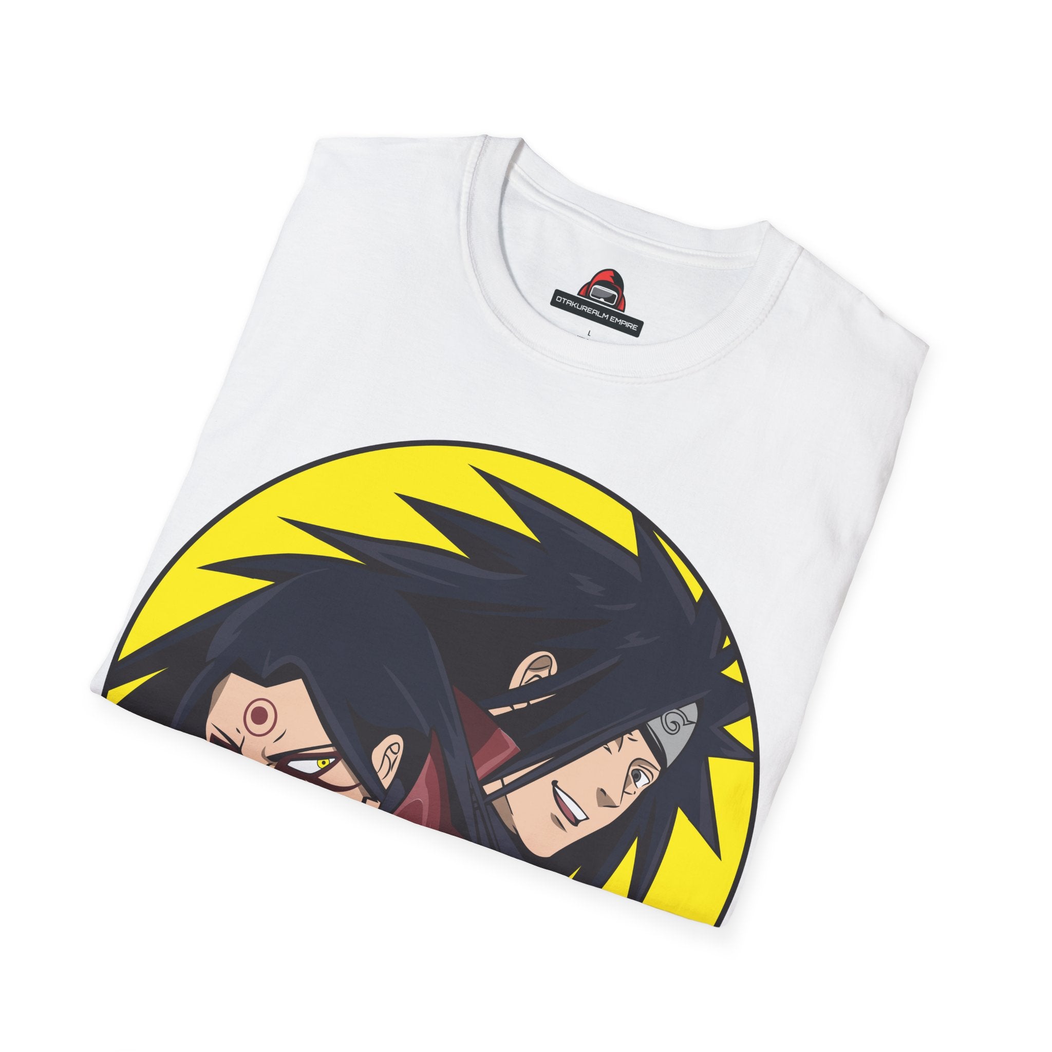 Anime Legendary Rivals T-Shirt – Madara & Hashirama Graphic Tee