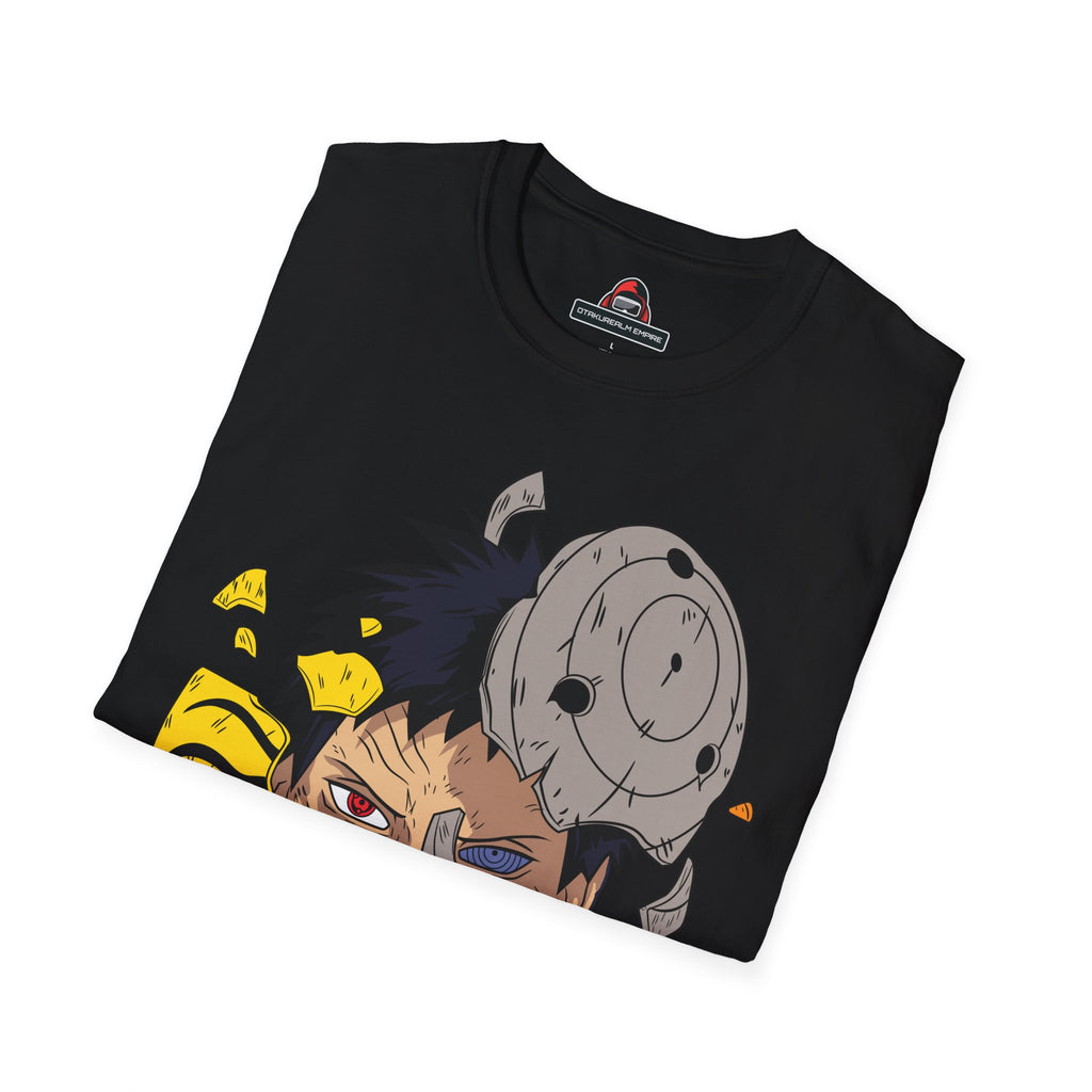 Anime Obito Evolution T-Shirt – Masked Shinobi Graphic Tee