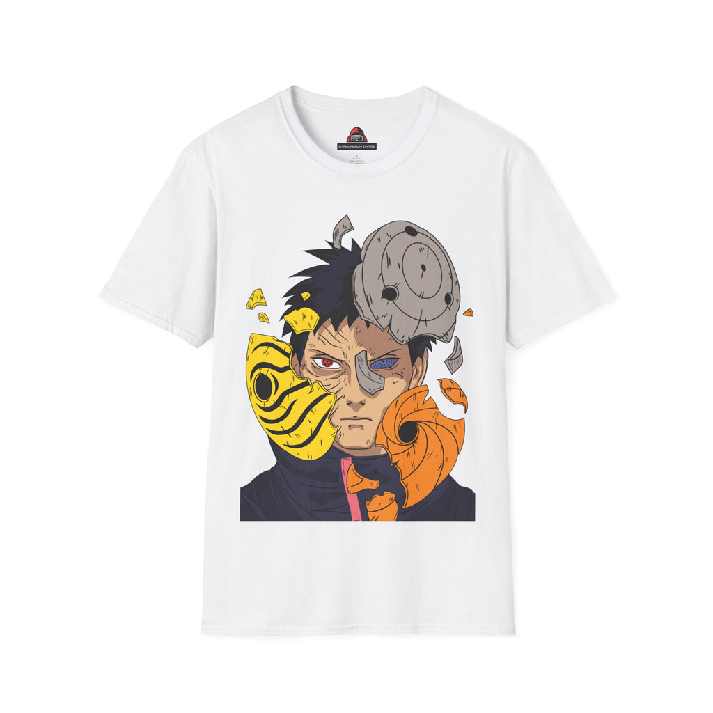 Anime Obito Evolution T-Shirt – Masked Shinobi Graphic Tee
