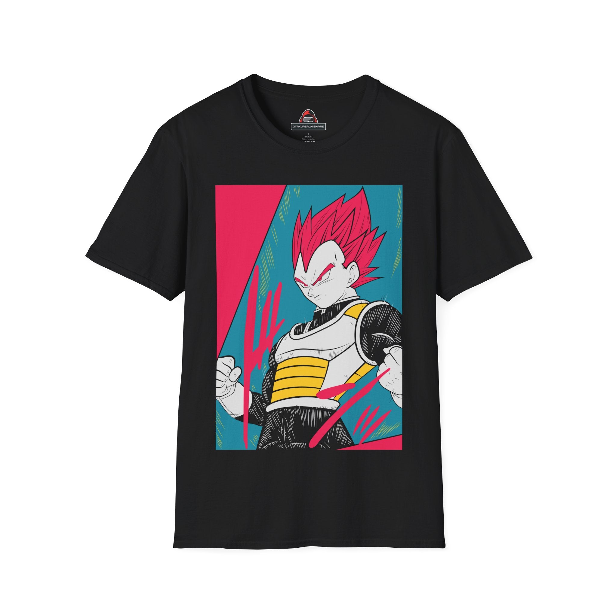 Anime Elite Warrior T-Shirt – Crimson Power Graphic Tee
