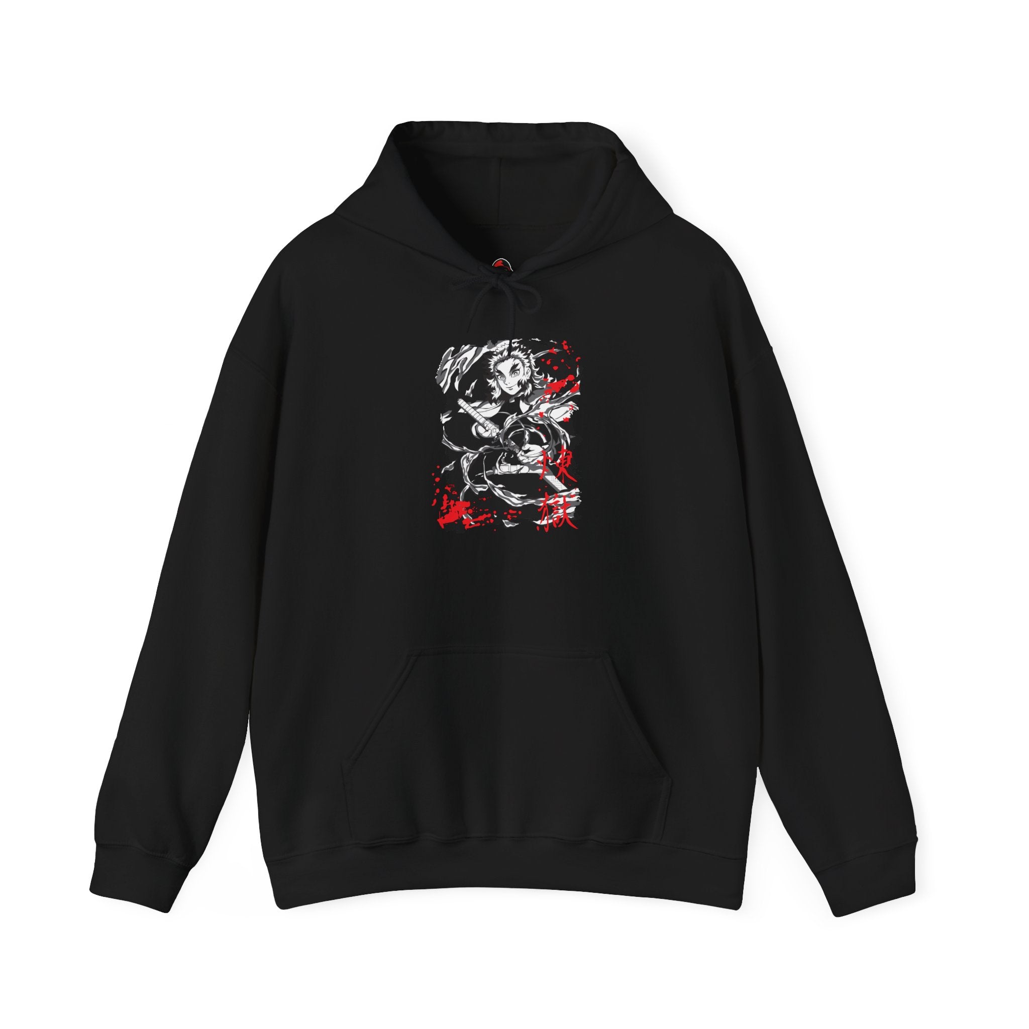 Rengoku's Will A Flame Against the Darkness - Hooded Sweatshirt
