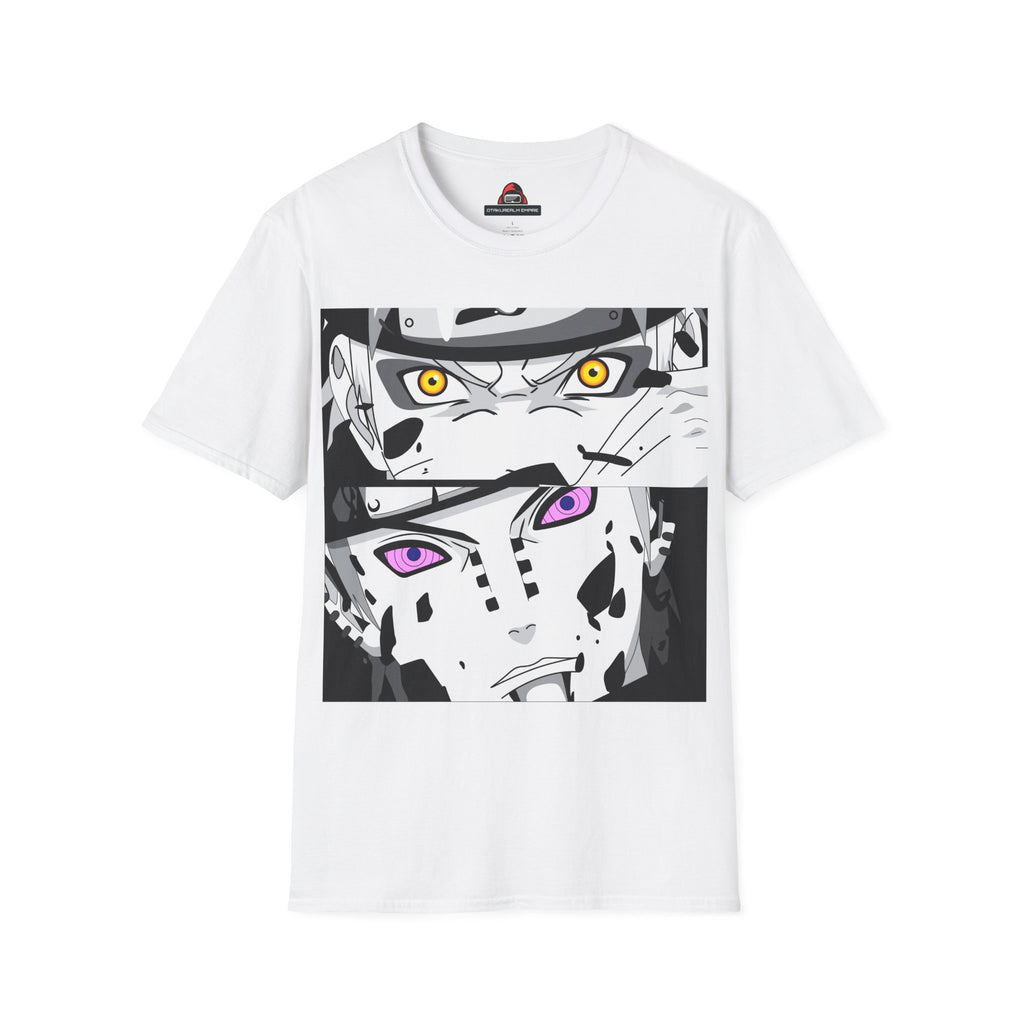 Anime Sage vs Pain T-Shirt – Legendary Shinobi Showdown Graphic Tee