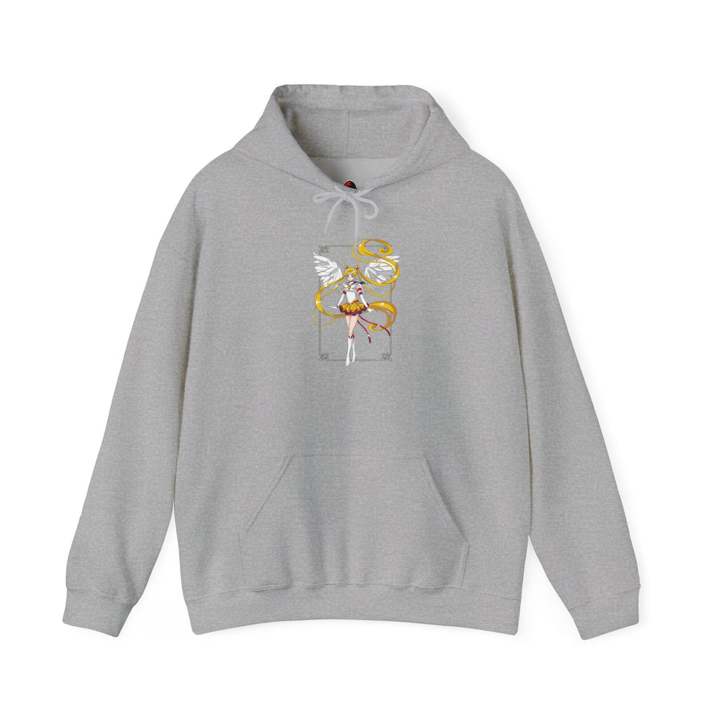 The White Winged Guardian - Hooded Sweatshirt