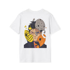 Anime Obito Evolution T-Shirt – Masked Shinobi Back Print Graphic Tee