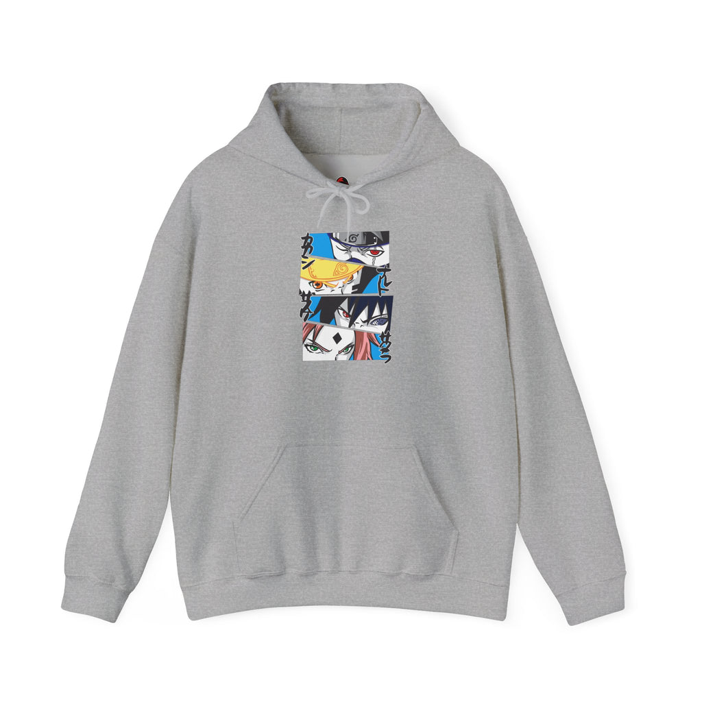 Naruto Team 7 "The Eyes of Konoha" - Hooded Sweatshirt