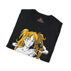 Anime Jutsu T-Shirt – Mischievous Ninja Back Print Graphic Tee