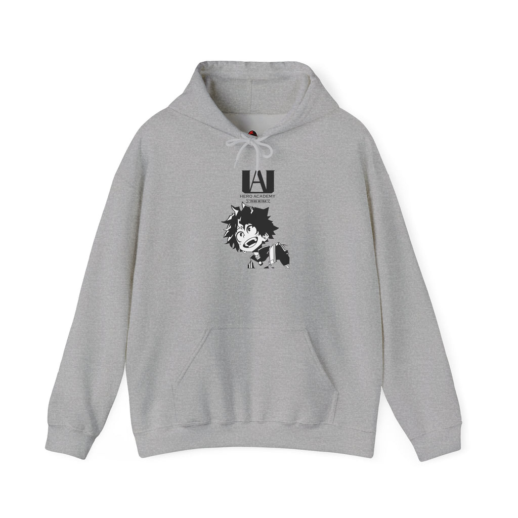 Deku "Black and White" - Hooded Sweatshirt