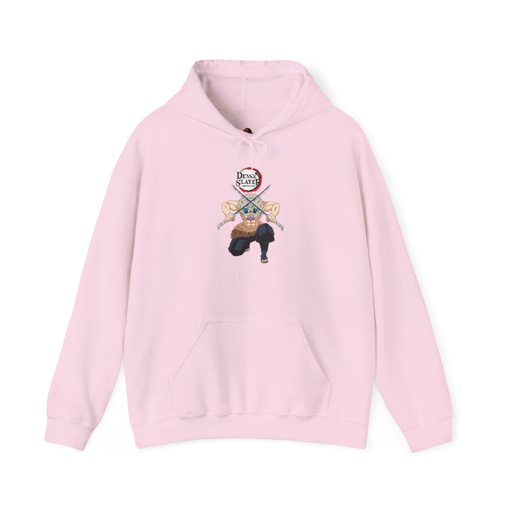 Inosuke Hashibira Dual Katana - Hooded Sweatshirt