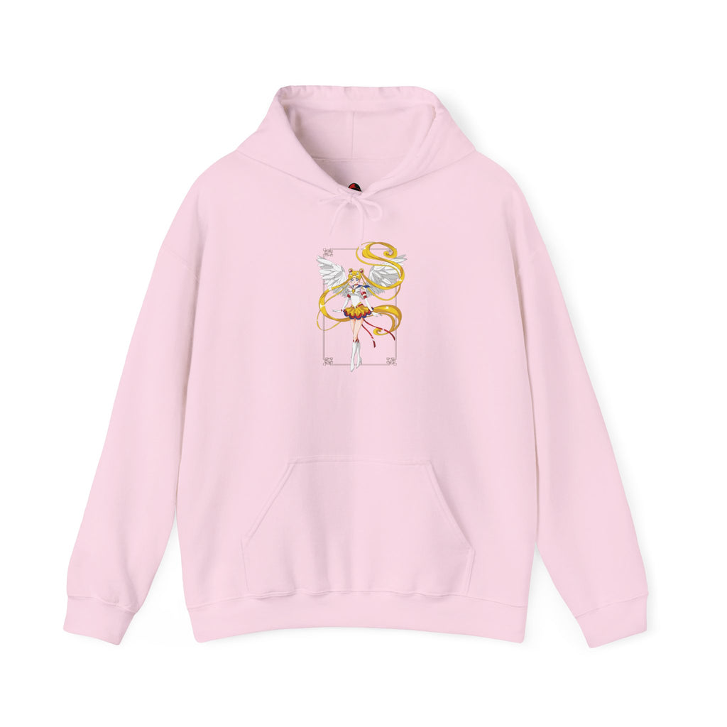 The White Winged Guardian - Hooded Sweatshirt