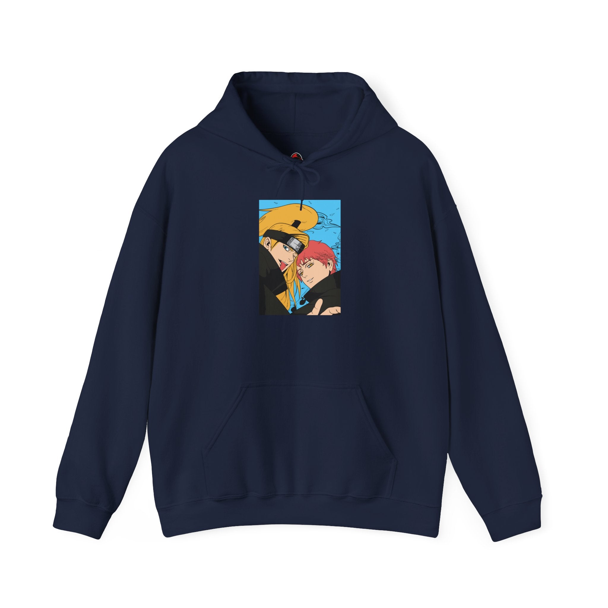 Naruto Akatsuki Deidara and Sasori - Hooded Sweatshirt