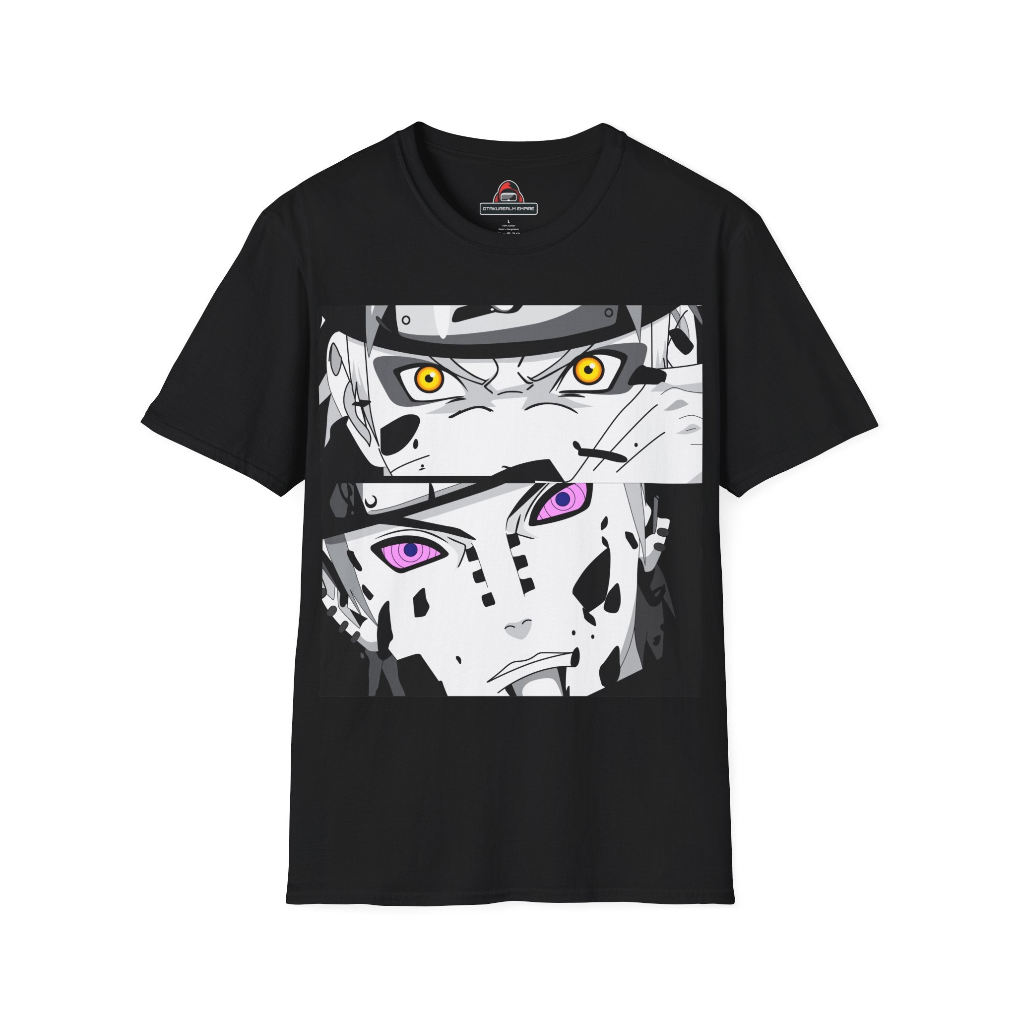 Anime Sage vs Pain T-Shirt – Legendary Shinobi Showdown Graphic Tee