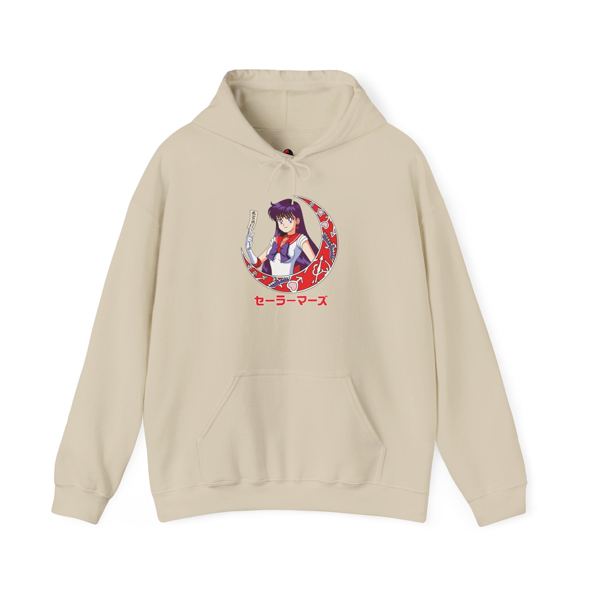 Sailor Mars "Flame Sniper" - Hooded Sweatshirt