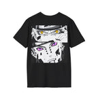 Anime Sage vs Pain T-Shirt – Legendary Shinobi Showdown Back Print Graphic Tee