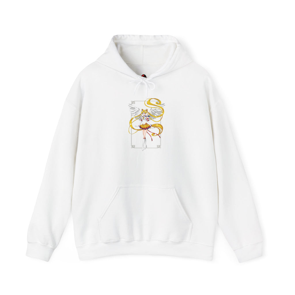 The White Winged Guardian - Hooded Sweatshirt