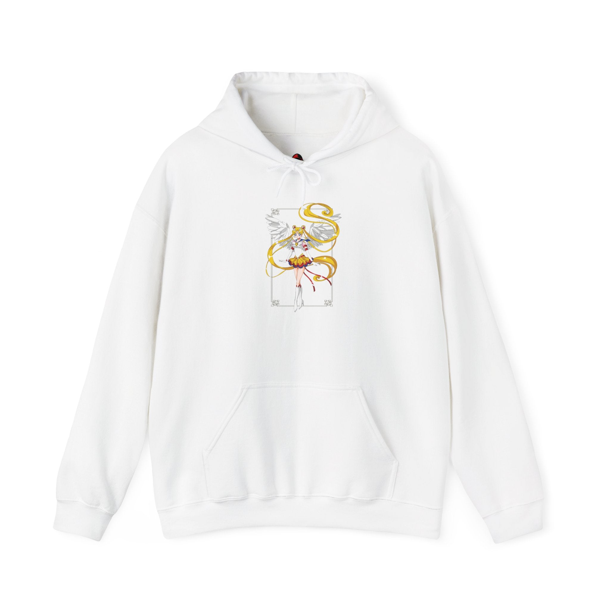 The White Winged Guardian - Hooded Sweatshirt