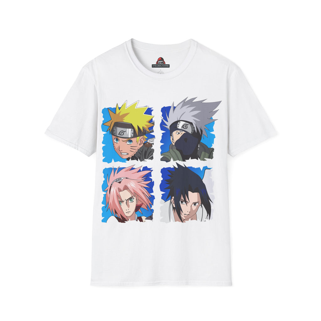 Anime Ninja Team 7 T-Shirt – Legendary Shinobi Squad Graphic Tee