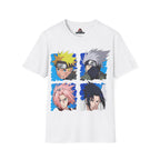 Anime Ninja Team 7 T-Shirt – Legendary Shinobi Squad Graphic Tee