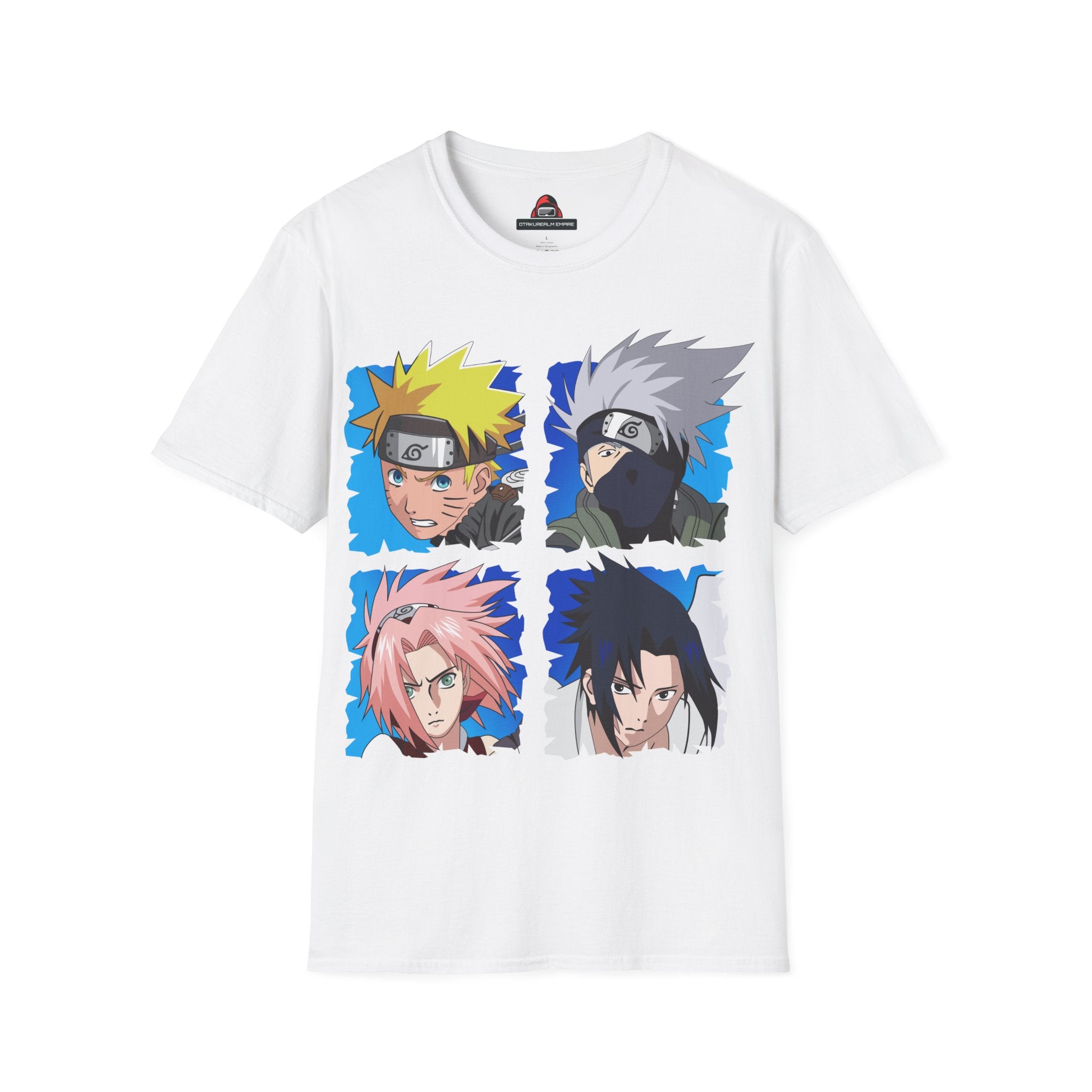 Anime Ninja Team 7 T-Shirt – Legendary Shinobi Squad Graphic Tee
