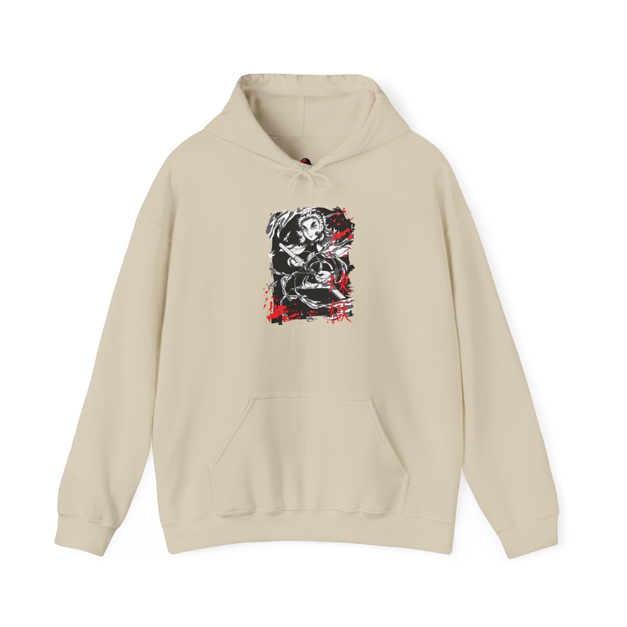 Rengoku's Will A Flame Against the Darkness - Hooded Sweatshirt