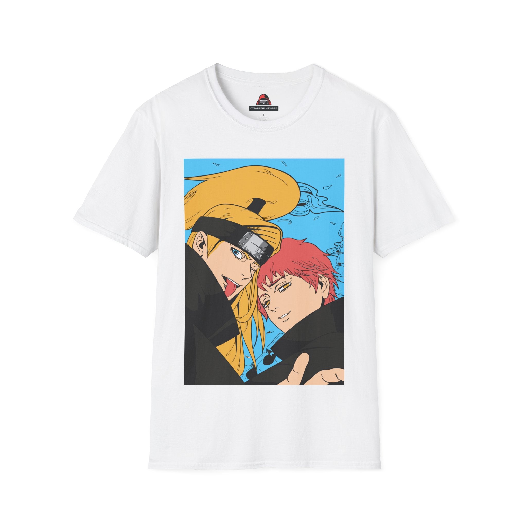 Anime Akatsuki Duo T-Shirt – Rogue Shinobi Graphic Tee